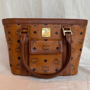 💯Guaranteed Authentic MCM Satchel Bag